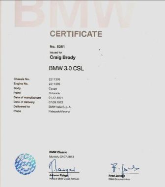 BMW 30 csl 2211376